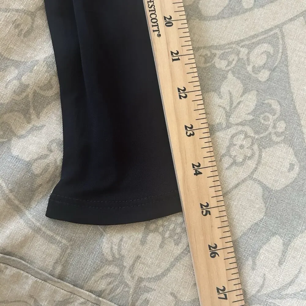 STAUD Falcon Mini Dress Black Size S Sheer Panels L/S Party Going Out Goth Sexy - Picture 14 of 14